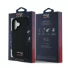 Red Bull Carbon Shiny Logo MagSafe tok, iPhone 16 - fekete