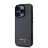 Red Bull Carbon Shiny Logo MagSafe tok, iPhone 16 Pro Max - fekete