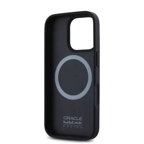 Red Bull Carbon Shiny Logo MagSafe tok, iPhone 16 Pro Max - fekete