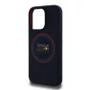 Red Bull Silicone Red Ring MagSafe tok, iPhone 15 Pro - sötétkék
