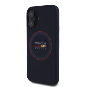   Red Bull Silicone Red Ring MagSafe tok, iPhone 16 Plus - sötétkék