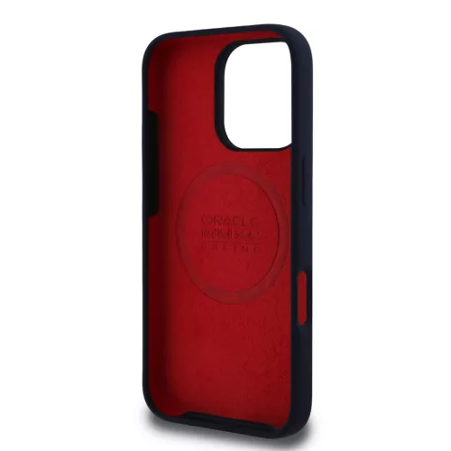 Red Bull Silicone Red Ring MagSafe tok, iPhone 16 Pro Max - sötétkék