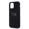 Red Bull Silicone Horizontal Logo MagSafe tok, iPhone 12 / 12 Pro - sötétkék