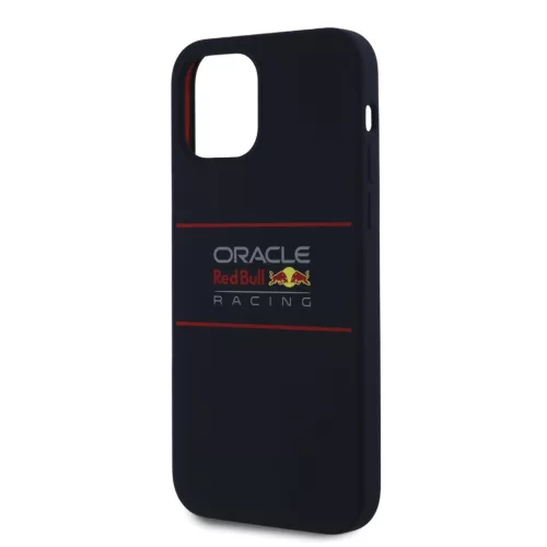 Red Bull Silicone Horizontal Logo MagSafe tok, iPhone 12 / 12 Pro - sötétkék