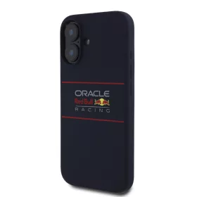   Red Bull Silicone Horizontal Logo MagSafe tok, iPhone 16 Plus - sötétkék