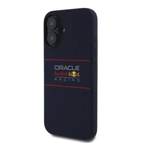 Red Bull Silicone Horizontal Logo MagSafe tok, iPhone 16 Plus - sötétkék