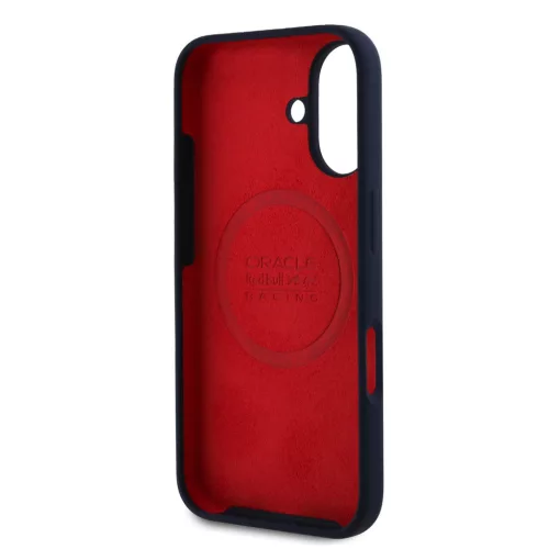 Red Bull Silicone Horizontal Logo MagSafe tok, iPhone 16 Plus - sötétkék
