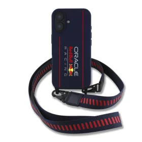   Red Bull Silicone Vertical Logo MagSafe tok, iPhone 16 - sötétkék