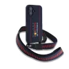 Red Bull Silicone Vertical Logo MagSafe tok, iPhone 16 - sötétkék