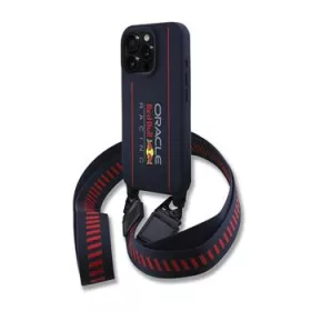   Red Bull Silicone Vertical Logo MagSafe tok, iPhone 16 Pro - sötétkék
