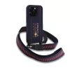 Red Bull Silicone Vertical Logo MagSafe tok, iPhone 16 Pro - sötétkék