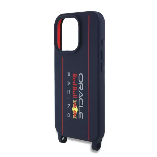 Red Bull Silicone Vertical Logo MagSafe tok, iPhone 16 Pro Max - sötétkék
