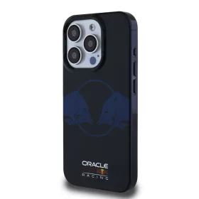   Red Bull PC/TPU Two Bulls Magsafe tok, iPhone 15 Pro Max - sötétkék