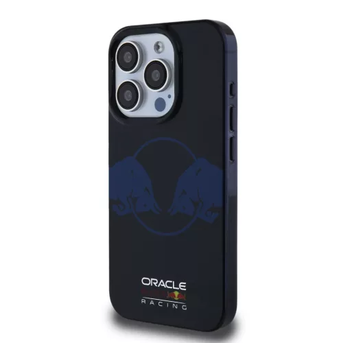 Red Bull PC/TPU Two Bulls Magsafe tok, iPhone 15 Pro Max - sötétkék