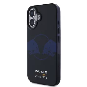   Red Bull PC/TPU Two Bulls Magsafe tok, iPhone 16 - sötétkék