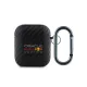 Red Bull PU Karbonové tok, AirPods 1/2 - fekete