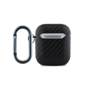 Red Bull PU Karbonové tok, AirPods 1/2 - fekete
