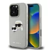 Karl Lagerfeld 3D Rubber Double Heads tok, iPhone 16 Pro Max Beige
