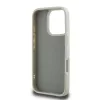 Karl Lagerfeld 3D Rubber Double Heads tok, iPhone 16 Pro Max Beige