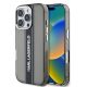 Karl Lagerfeld IML Stripe Logo iPhone 16 Pro tok – fekete