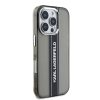 Karl Lagerfeld IML Stripe Logo iPhone 16 Pro tok – fekete