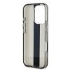 Karl Lagerfeld IML Stripe Logo iPhone 16 Pro tok – fekete
