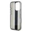 Karl Lagerfeld IML Stripe Logo iPhone 16 Pro Max tok – fekete