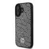 DKNY PU Leather Crosswalk Pattern Magsafe tok, iPhone 16