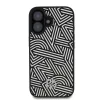 DKNY PU Leather Crosswalk Pattern Magsafe tok, iPhone 16