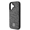 DKNY PU Leather Crosswalk Pattern Magsafe tok, iPhone 16
