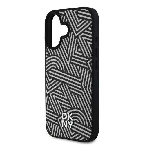 DKNY PU Leather Crosswalk Pattern Magsafe tok, iPhone 16