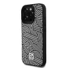 DKNY PU Leather Crosswalk Pattern Magsafe tok, iPhone 16 Pro