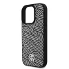DKNY PU Leather Crosswalk Pattern Magsafe tok, iPhone 16 Pro