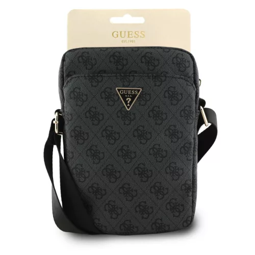 Guess PU 4G Triangle Logo táska (8") – fekete