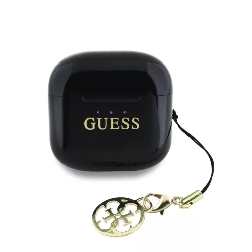 Guess Classic Logo Charm vezeték nélküli fülhallgató – fekete