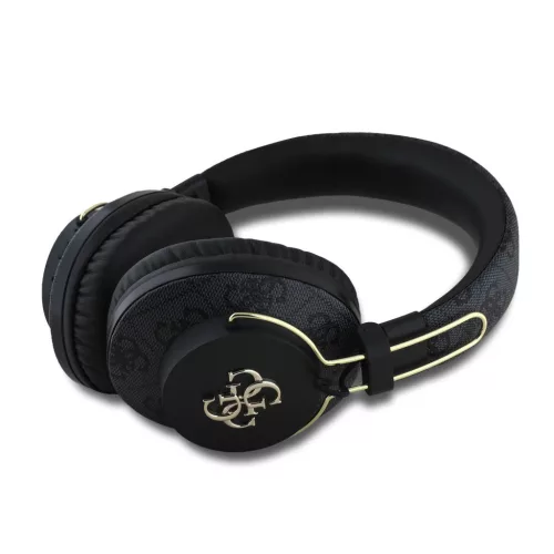 Guess PU 4G Metal Logo ENC Wireless Headphone Black - fekete