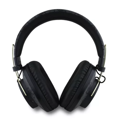 Guess PU 4G Metal Logo ENC Wireless Headphone Black - fekete