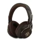 Guess PU 4G Metal Logo ENC Wireless Headphone Brown - barna -