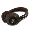 Guess PU 4G Metal Logo ENC Wireless Headphone Brown - barna -