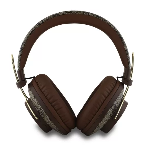 Guess PU 4G Metal Logo ENC Wireless Headphone Brown - barna -