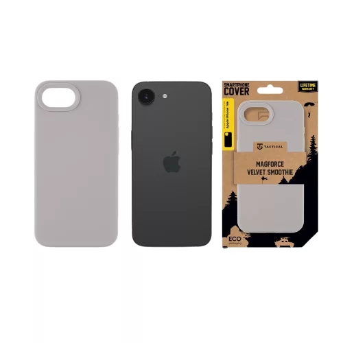 Tactical MagForce Velvet Smoothie tok, Apple iPhone 16e / 17e - Foggy