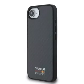  Red Bull Carbon Shiny Logo MagSafe tok, iPhone 16e / 17e - fekete
