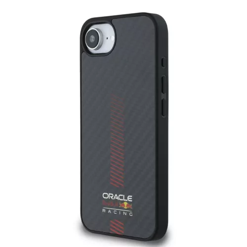 Red Bull Carbon Powerbar MagSafe tok, iPhone 16e / 17e - fekete