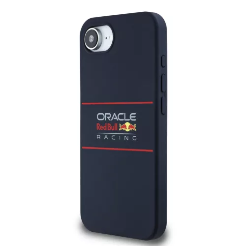Red Bull Silicone Horizontal Logo MagSafe tok, iPhone 16e / 17e - sötétkék