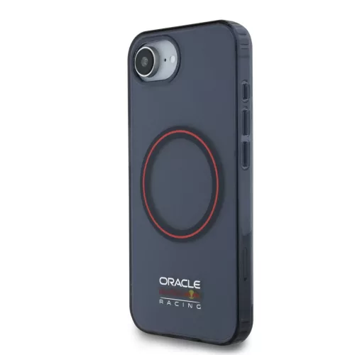 Red Bull PC/TPU Red Ring MagSafe tok, iPhone 16e / 17e - sötétkék