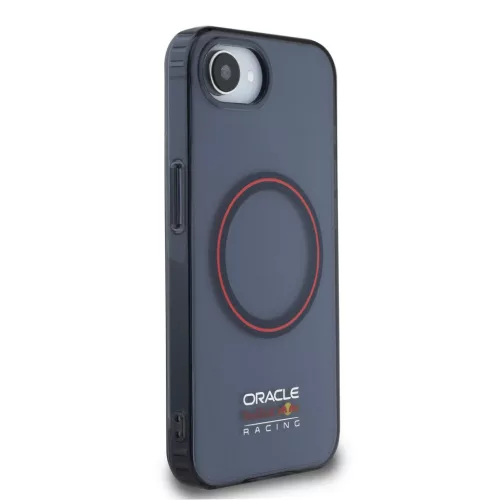 Red Bull PC/TPU Red Ring MagSafe tok, iPhone 16e / 17e - sötétkék