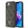 Guess PU 4G Strass Triangle Metal Logo MagSafe tok Apple iPhone 16e/17e készülékhez – barna