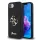 Guess PU Fixed Glitter 4G Metal Logo tok Apple iPhone 16e/17e készülékhez – Fekete