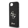 Guess PU Fixed Glitter 4G Metal Logo tok Apple iPhone 16e/17e készülékhez – Fekete