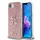 Guess PU Fixed Glitter 4G Metal Logo tok Apple iPhone 16e/17e készülékhez – Rózsaszín